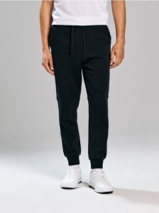 Spodnie dresowe jogger - czarny