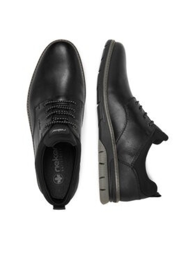 Rieker Półbuty 14454-01 Czarny