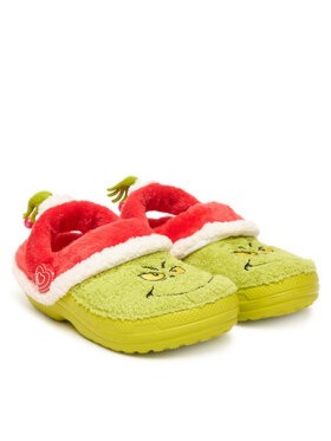 Crocs Klapki Classic Lined Clog 211688 Zielony