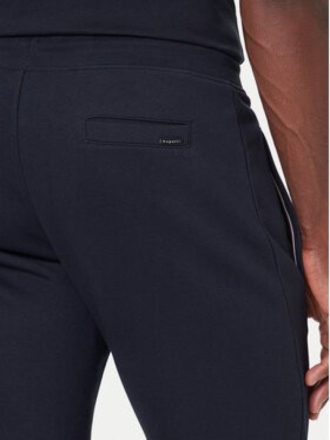 Bugatti Spodnie dresowe 8250-85070D Granatowy Regular Fit