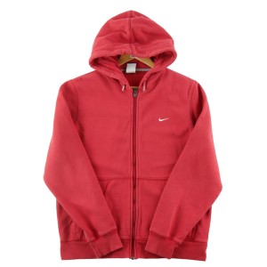 Second life - Nike bluza męska z kapturem na zamek czerwona - Stan dobry