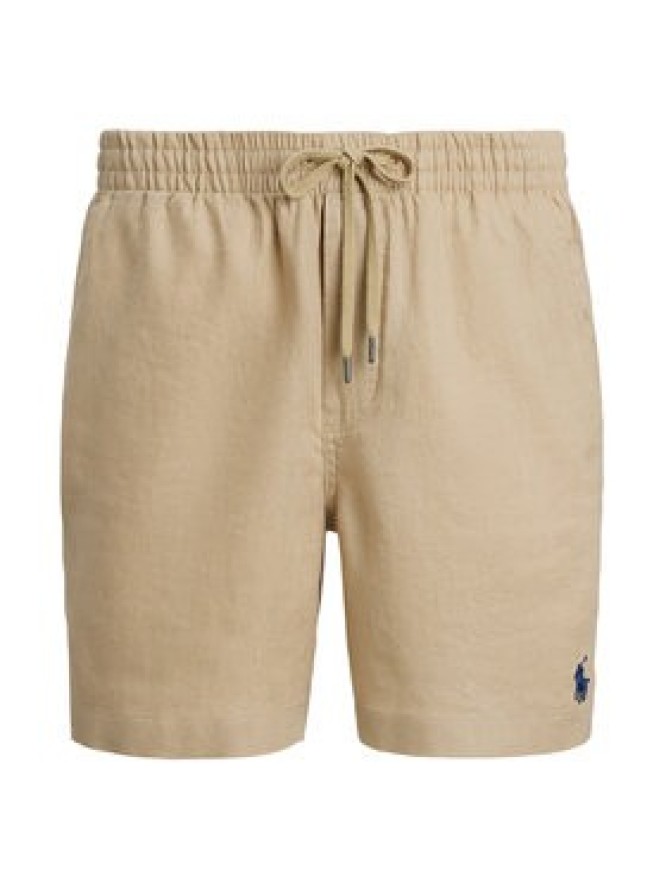 Polo Ralph Lauren Szorty materiałowe 710958586002 Beżowy Classic Fit