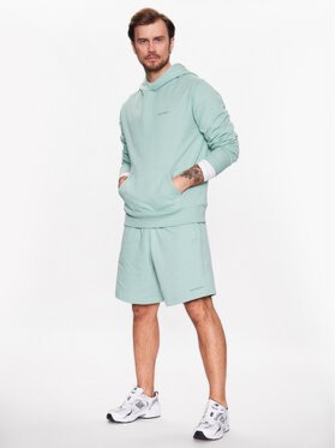 New Balance Szorty sportowe Athletics MS23550 Zielony Relaxed Fit