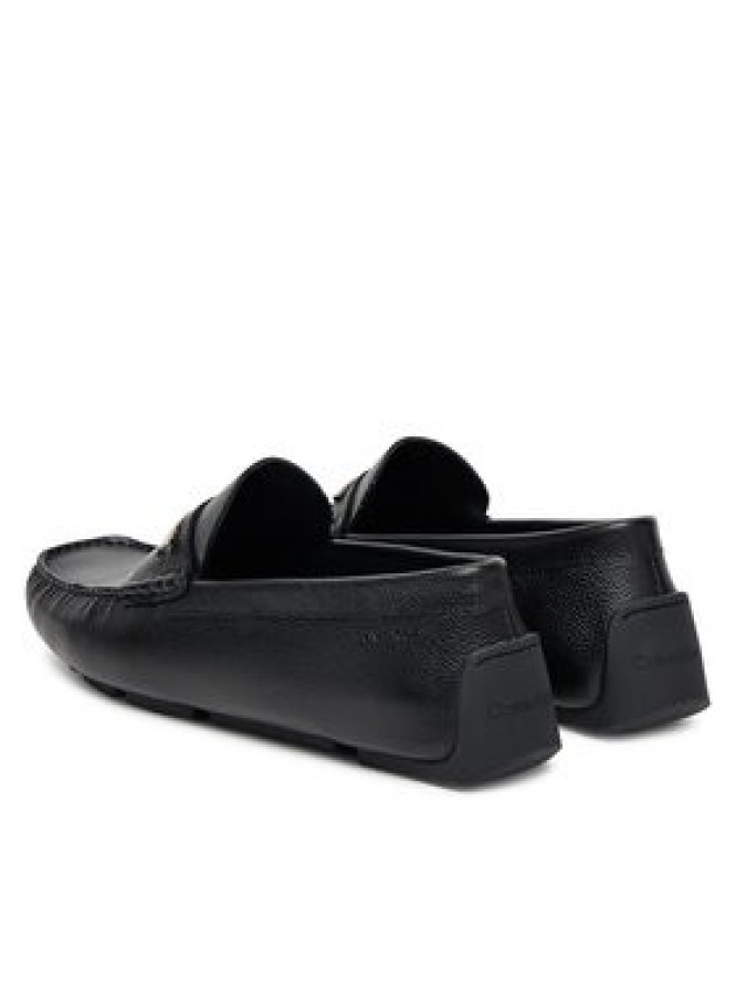 Calvin Klein Mokasyny Driver Hrdw Lth HM0HM01980 Czarny