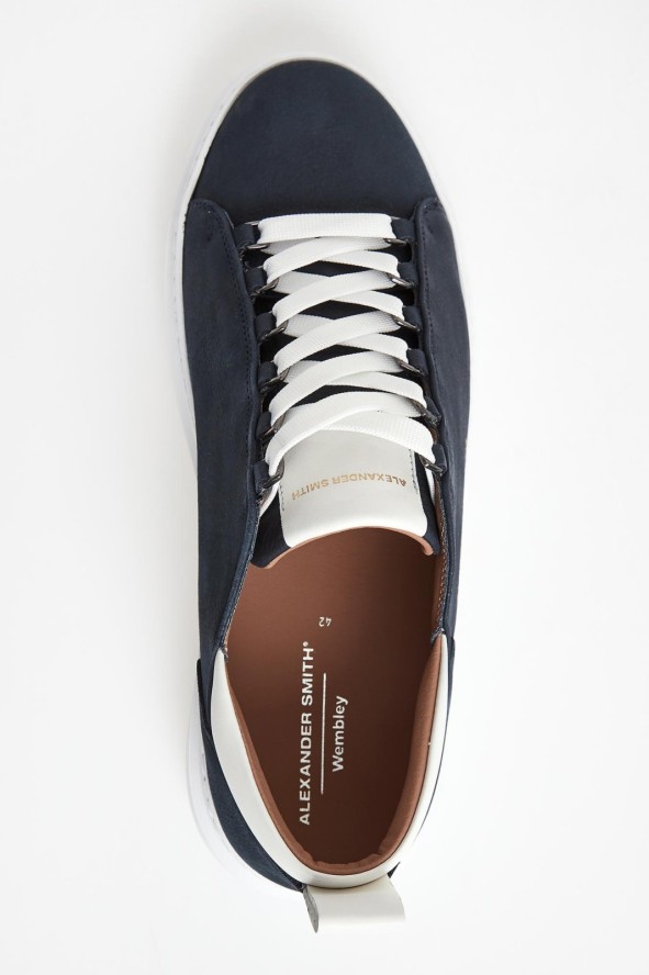 Sneakersy męskie skórzane Wembley Man ALEXANDER SMITH