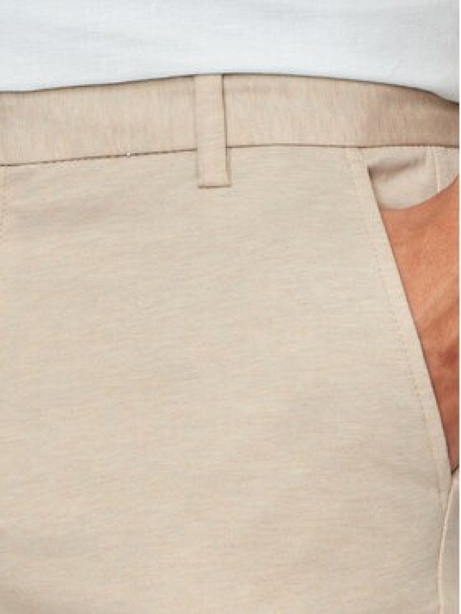 Jack & Jones Szorty materiałowe Jpstmarco 12249321 Beżowy Slim Fit