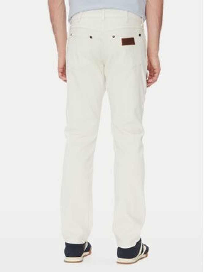 Wrangler Jeansy Greensboro 112362435 Beżowy Straight Fit