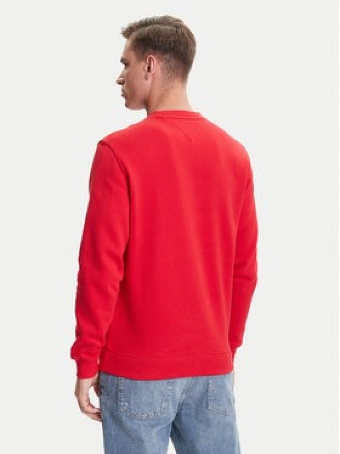 Tommy Jeans Bluza DM0DM20741 Czerwony Regular Fit