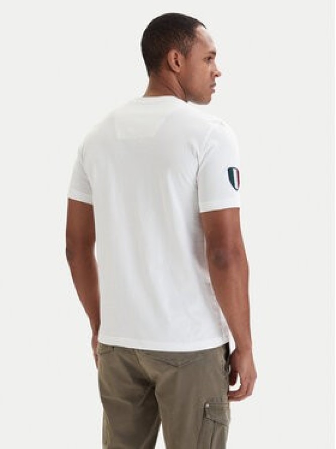 Aeronautica Militare T-Shirt 261TS2544UJ00592 Biały Regular Fit