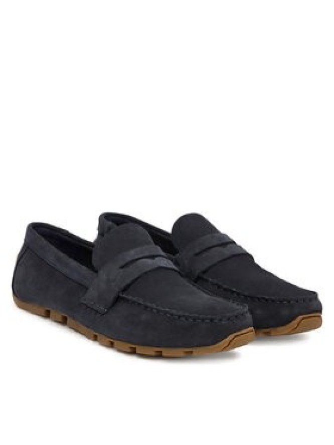 Clarks Mokasyny Corsley Bar 26184514 Granatowy