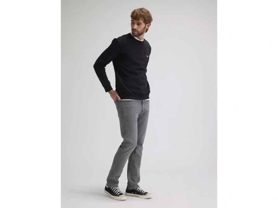 MESKIE SPODNIE LEE RIDER REGAL GRAY 112377695