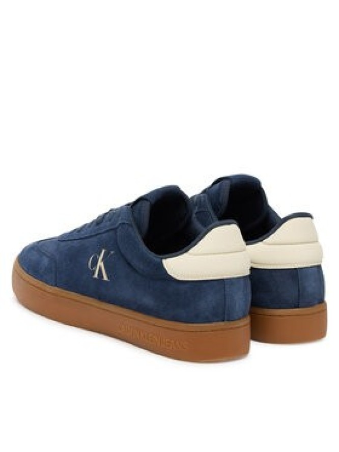 Calvin Klein Jeans Sneakersy Classic Cupsole Mg Su YM0YM01300 Granatowy
