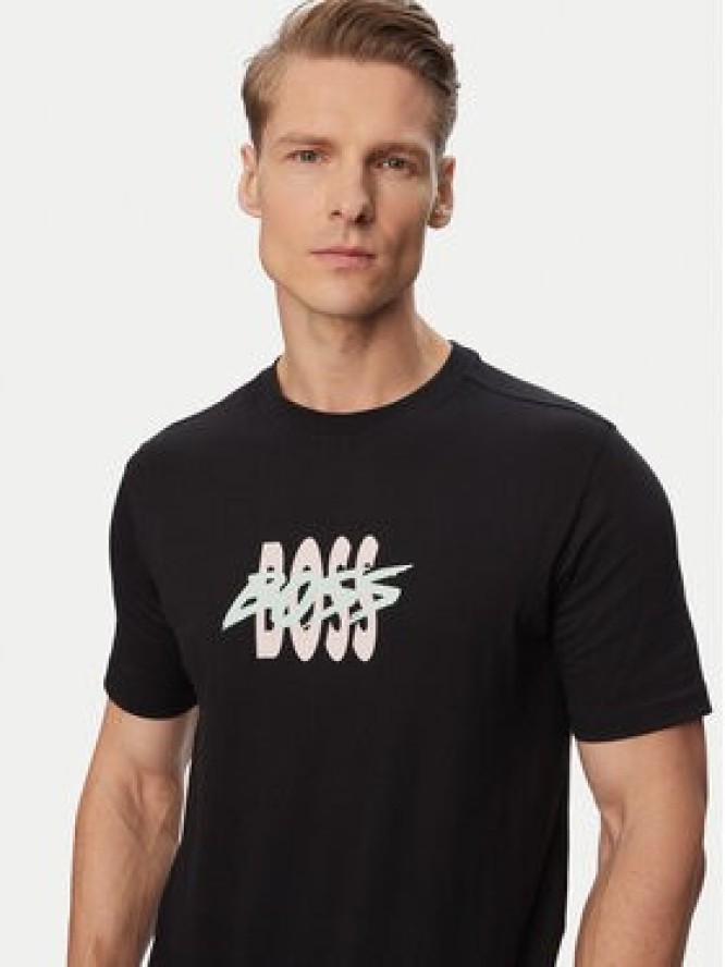 BOSS T-Shirt Bass 50561850 Czarny Regular Fit