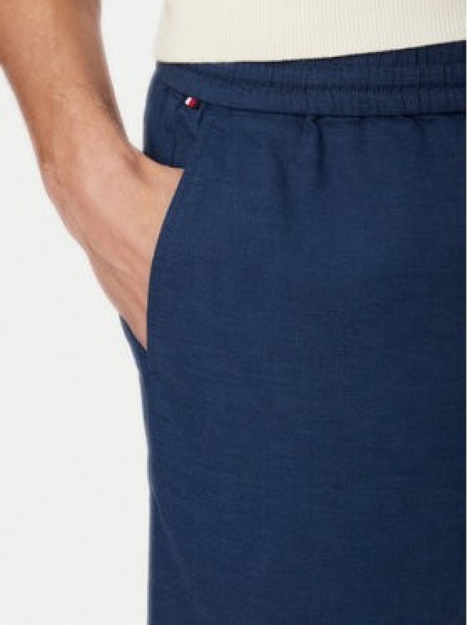Tommy Hilfiger Szorty materiałowe Dover MW0MW44357 Niebieski Regular Fit