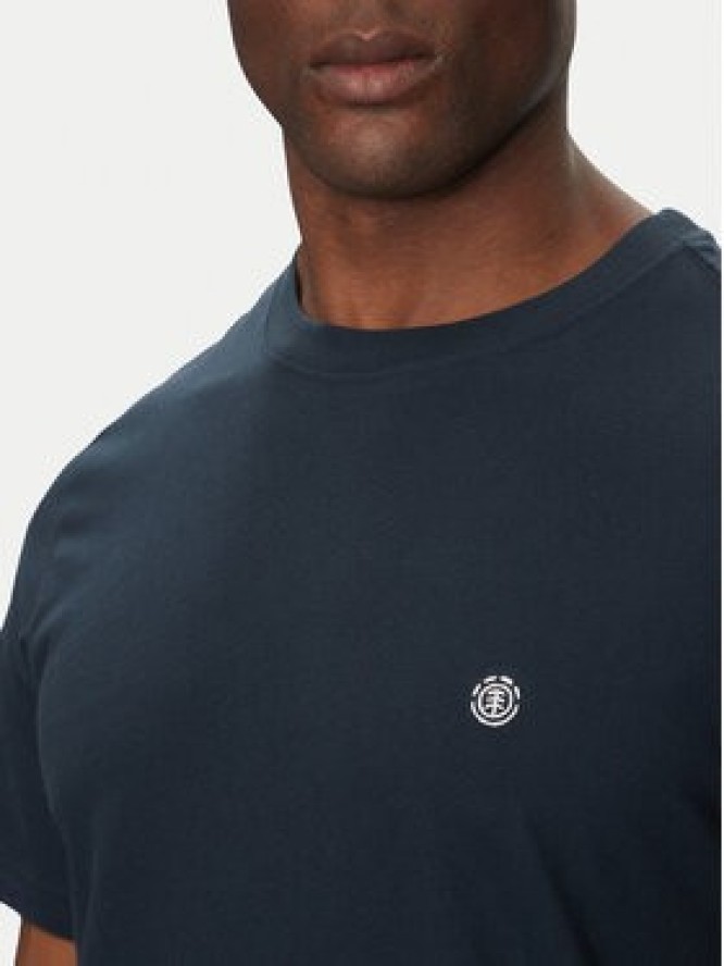 Element T-Shirt ELYKT00168 Granatowy Regular Fit