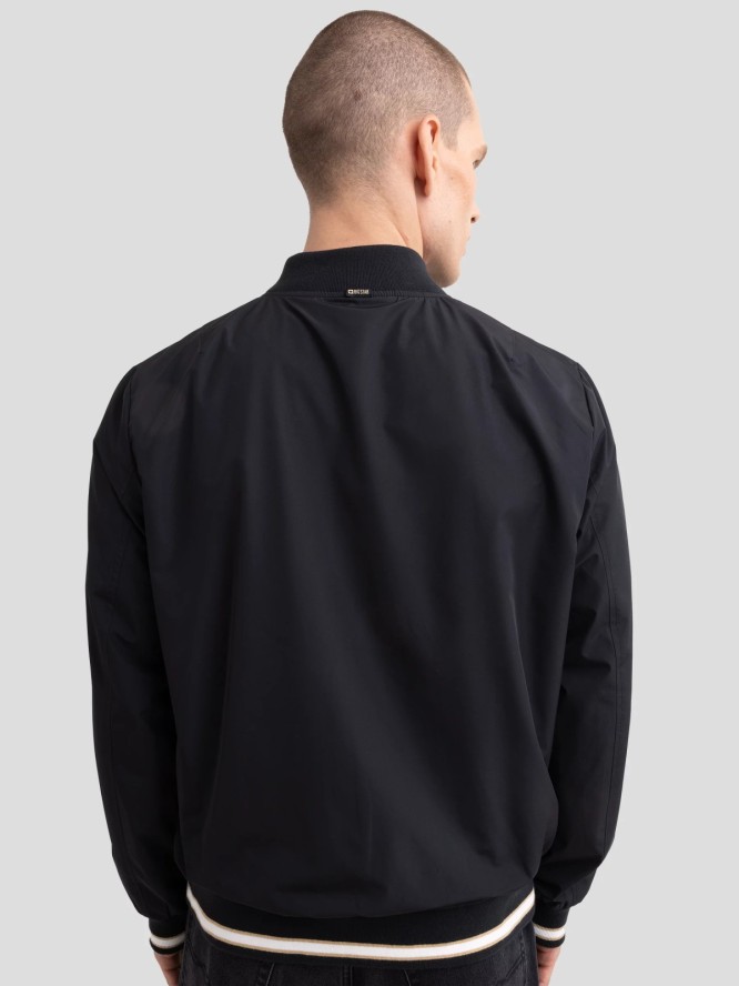 Kurtka męska bomber czarna Shoun 906