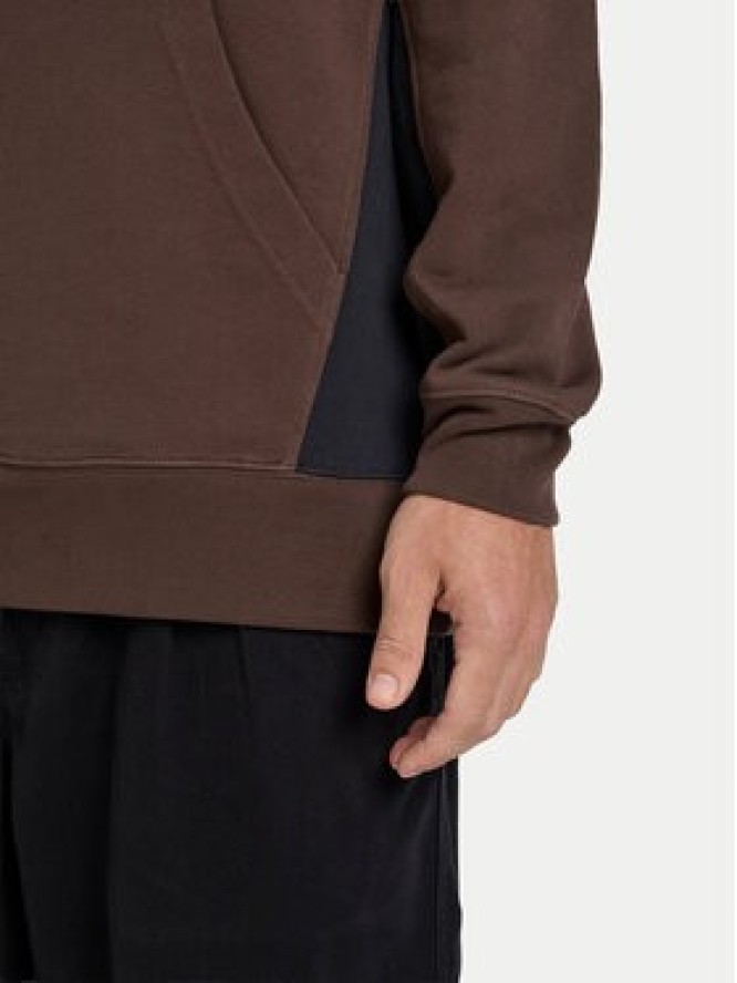 Quiksilver Bluza Cb Hood EQYFT05128 Brązowy Comfort Fit