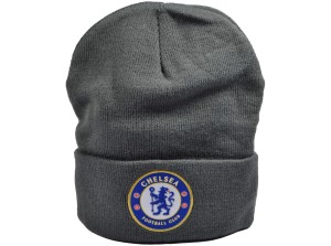 Czapka Chelsea Londyn szara - licencjonowana