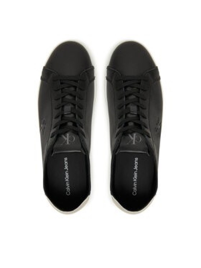Calvin Klein Jeans Sneakersy Low Profile Cupsole Tmb Lth YM0YM01331 Czarny