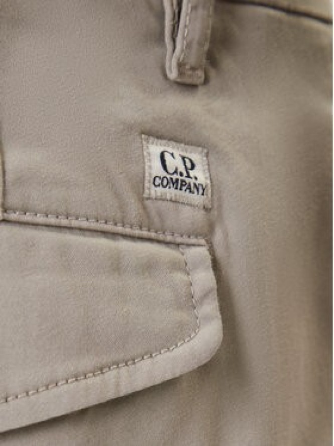 C.P. Company Spodnie materiałowe 20CMPA744A005694G Beżowy Regular Fit