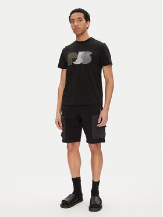 Parajumpers Szorty sportowe Irvine 25SMPMPARE06 Czarny Regular Fit