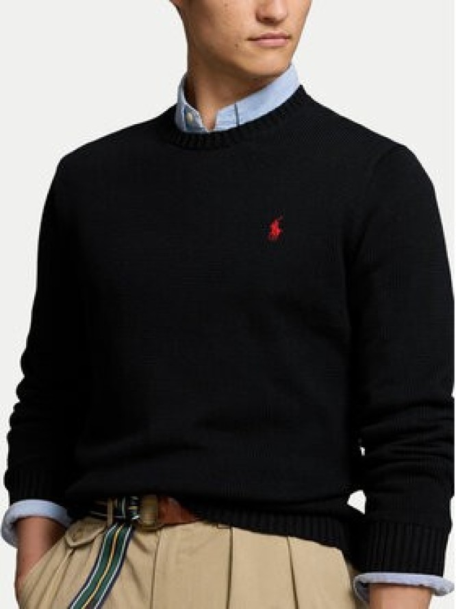 Polo Ralph Lauren Sweter 710810846020 Czarny Regular Fit