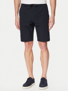 BOSS Szorty materiałowe 50562365 Granatowy Regular Fit