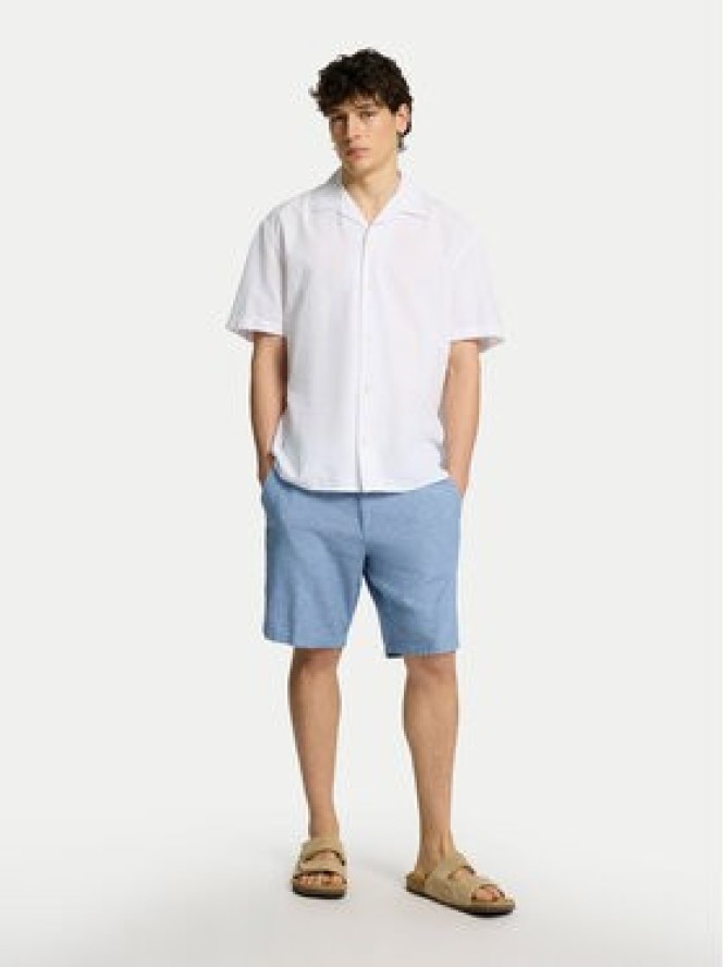 Selected Homme Szorty materiałowe Brody 16087638 Niebieski Regular Fit