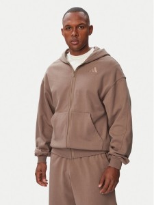 adidas Bluza Kit Small Logo Full-Zip Hoodie KW2322 Beżowy Regular Fit