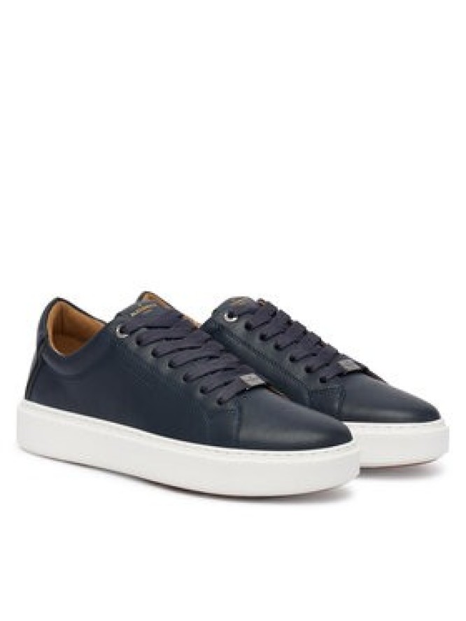 Alexander Smith Sneakersy London ALBCLDM-9012-BLE Granatowy
