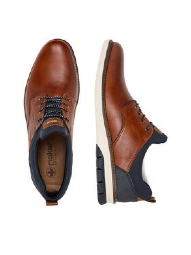 Rieker Półbuty 14454-22 Brązowy