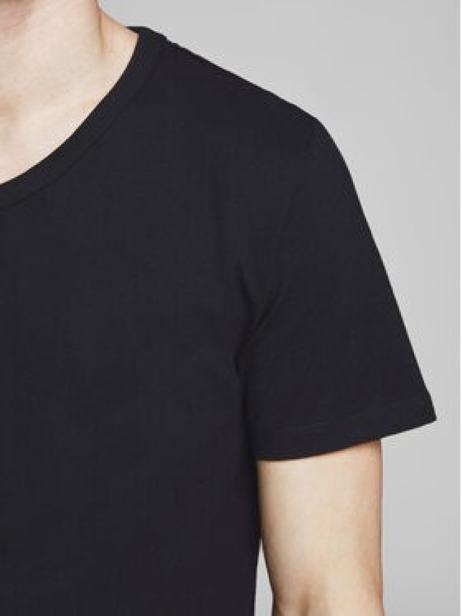 Jack & Jones Komplet 2 t-shirtów Basic 12133914 Czarny Slim Fit