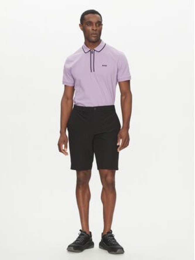 BOSS Szorty materiałowe S_Commuter_10.5 inch 50540337 Czarny Slim Fit