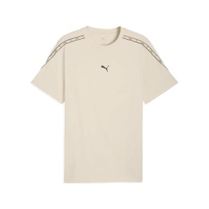T-shirt męski PUMA Essentials Tape Tee Alpine Snow - beżowy.