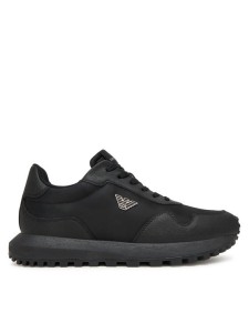 Emporio Armani Sneakersy EM003738 AF19532 MC005 Czarny