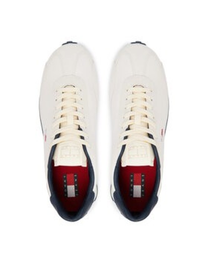 Tommy Jeans Sneakersy Tjm Retro Runner Archive Mix Mat EM0EM01763 Beżowy jasny
