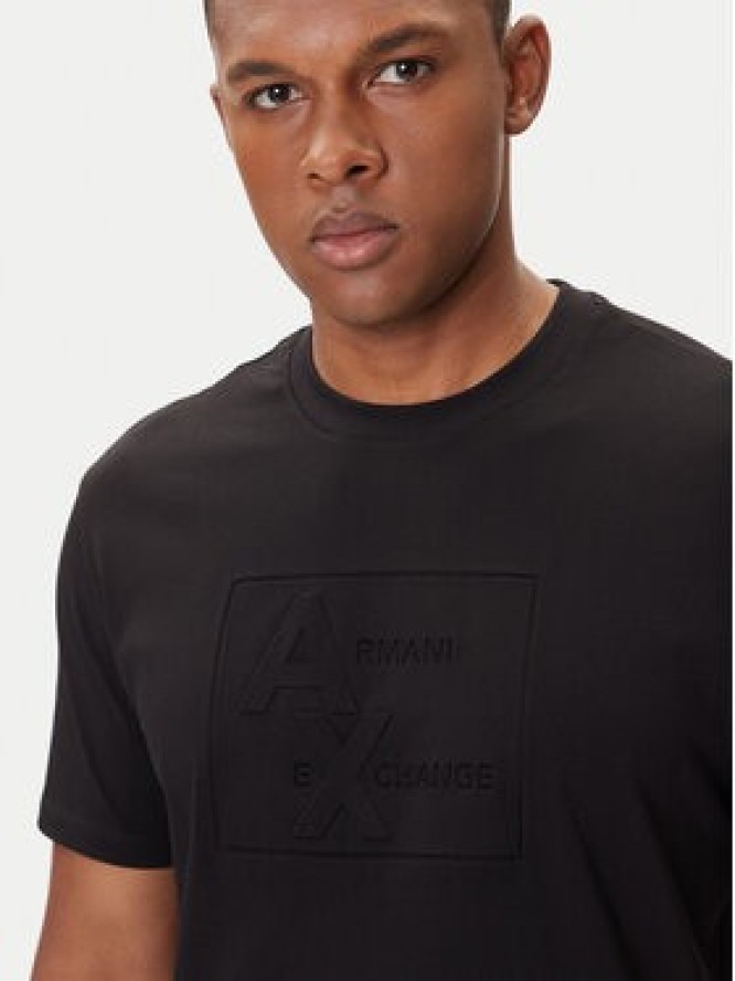Armani Exchange T-Shirt XM001454 AF10361 UC001 Czarny Regular Fit