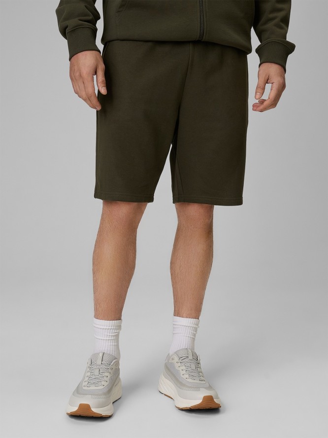 4F Spodenki dresowe męskie - khaki XXL
