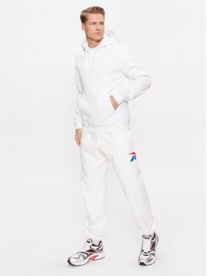 Reebok Spodnie dresowe Classics Brand Proud HY7158 Biały Regular Fit