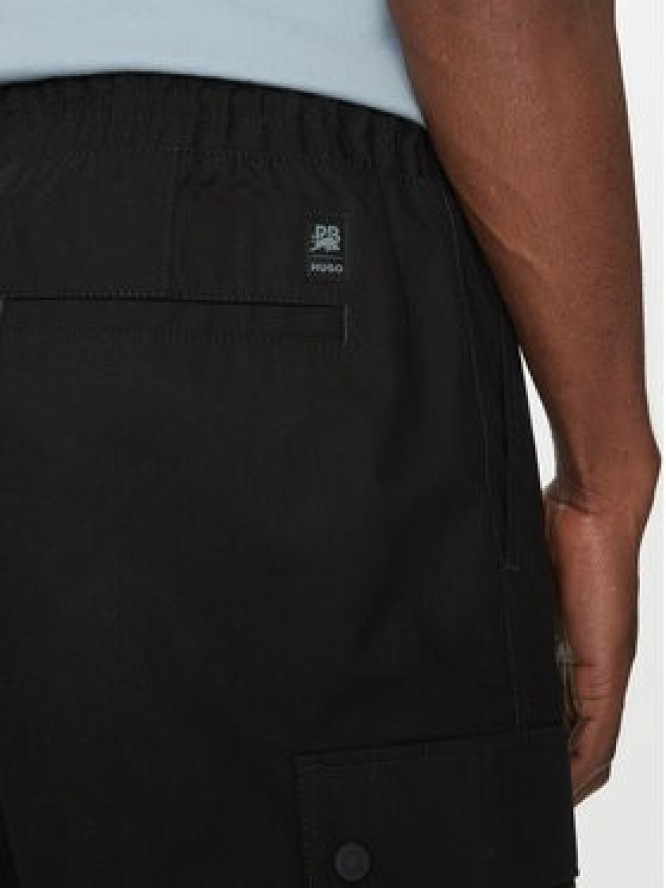 HUGO Szorty sportowe Garlio 50542795 Czarny Regular Fit