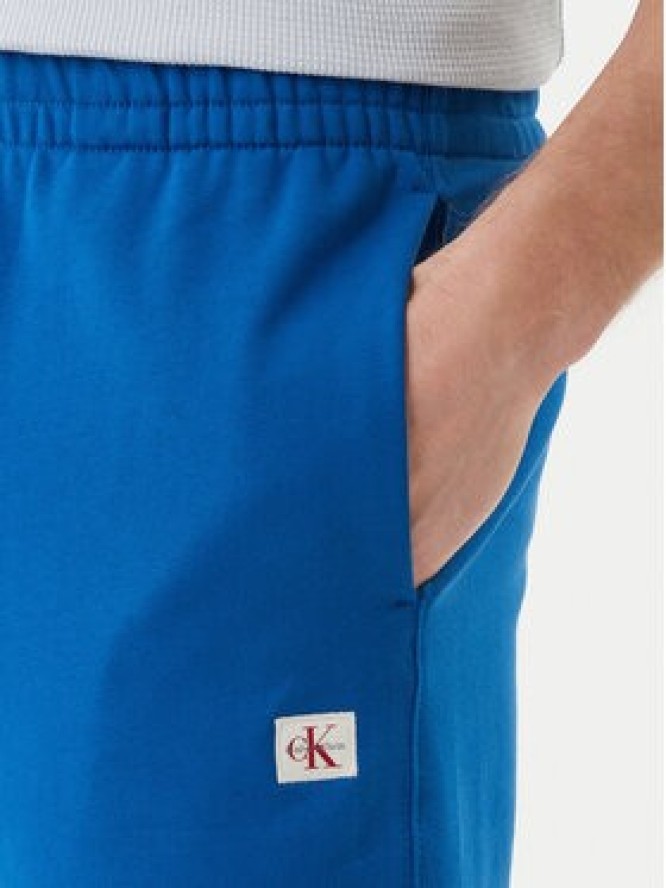 Calvin Klein Jeans Szorty sportowe LV04RF282G Niebieski Regular Fit