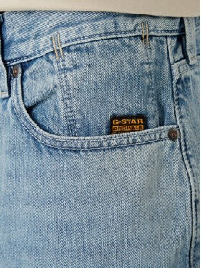 G-Star Raw Szorty jeansowe Deeggie D28474-D788 Niebieski Regular Fit