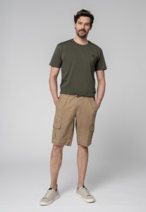 Bawełniany t-shirt, Comfort Fit, T-INDU