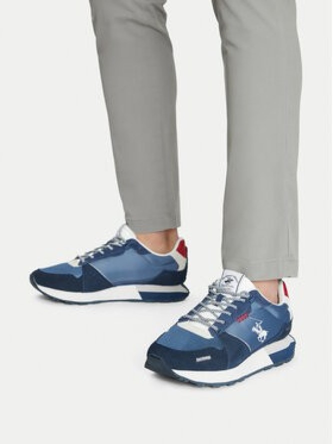 Beverly Hills Polo Club Sneakersy CRUZ MIX Granatowy