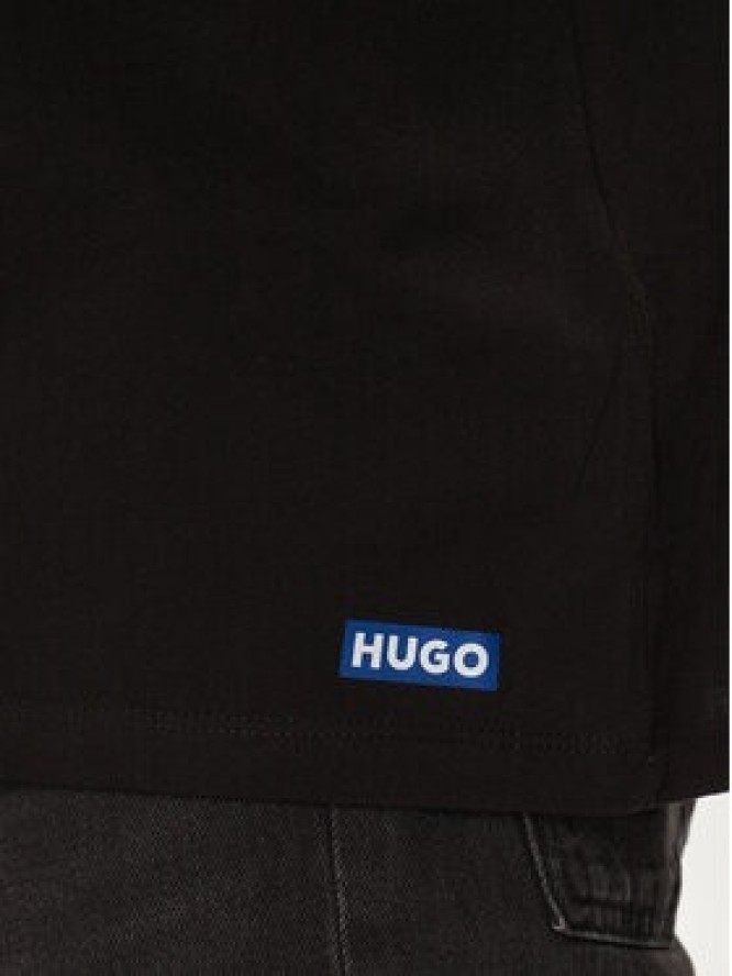 HUGO Komplet t-shirtów Naolo 50522382 Czarny Regular Fit
