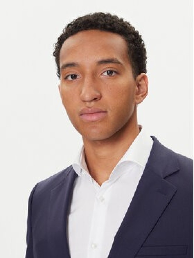 HUGO Garnitur Arti-Hesten253X 50544524 Granatowy Extra Slim Fit