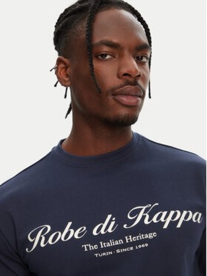 Robe di Kappa T-Shirt Robe Giovani Tozeur 61151CW Granatowy Regular Fit