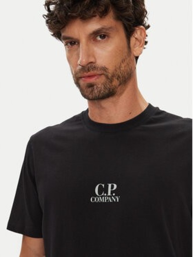C.P. Company T-Shirt 19CMTS106A006586W Czarny Regular Fit