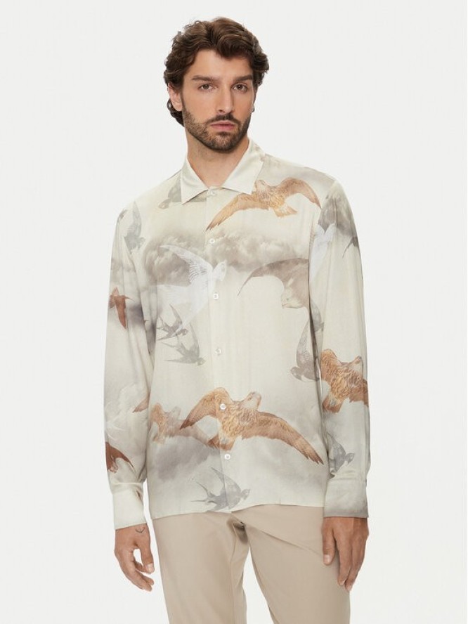 Baldessarini Koszula B3 56007.3634 Beżowy Regular Fit