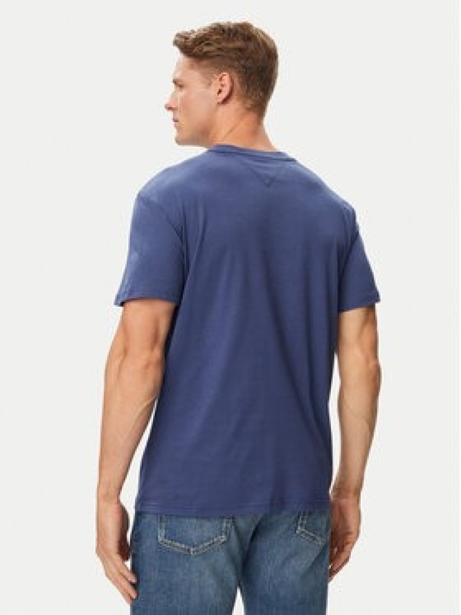 Tommy Jeans T-Shirt DM0DM22538 Niebieski Regular Fit